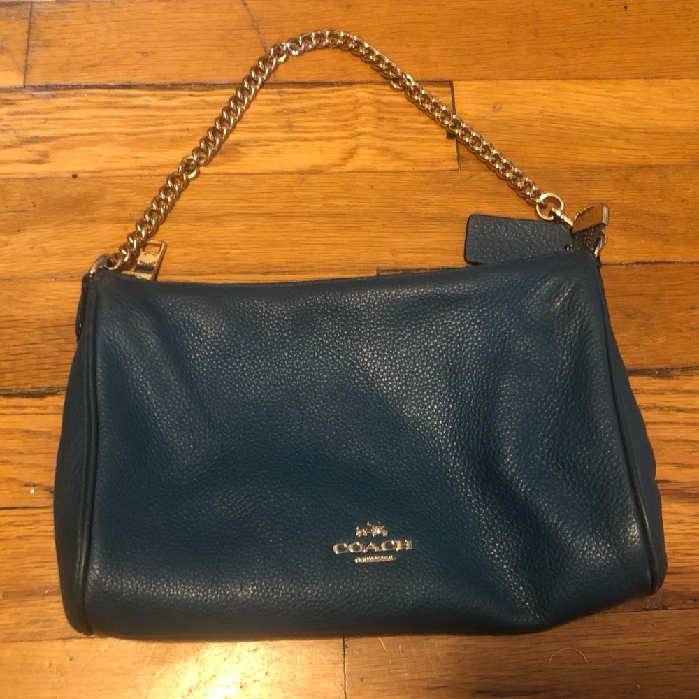 Cyan Coach Handbag/Purse